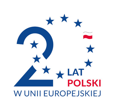 Logotyp 20 lat Polski w Unii Europejskiej Logotyp 20 lat Polski w Unii Europejskiej