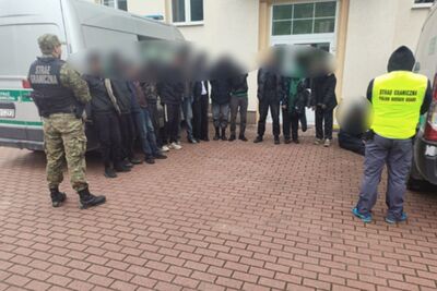 Przy granicy z Litwą wpadli kolejni kurierzy 