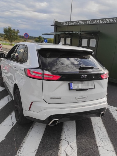 Zatrzymany Ford Zatrzymany Ford