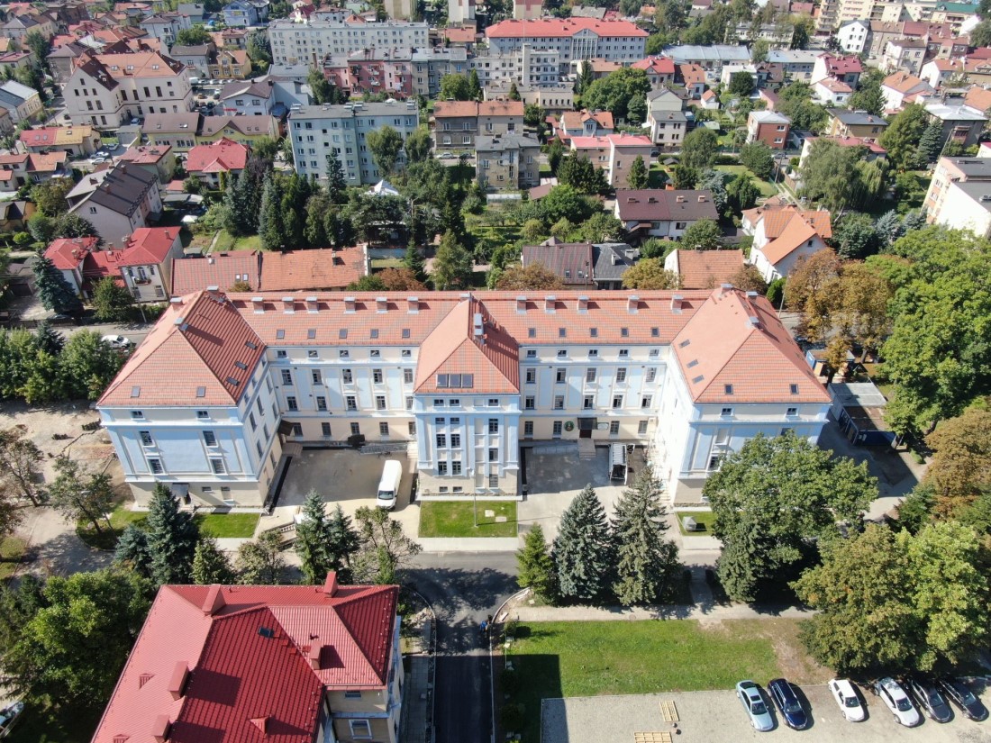 Budynek nr 2 w m. Nowy Sącz (widok z góry)