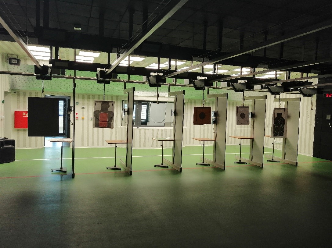 Strzelnica pistoletowa w m. Przemyśl (pomieszczenie)