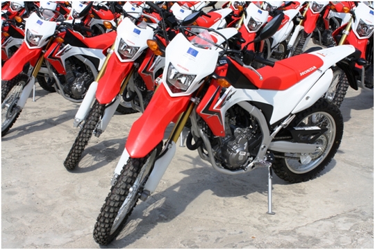 motocykle klasy enduro