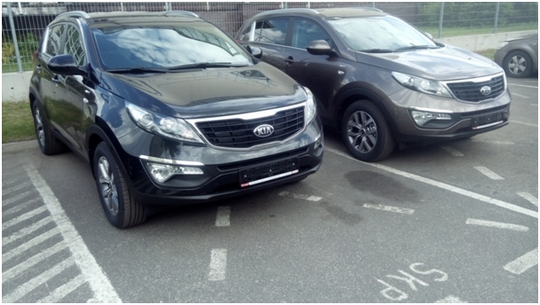 pojazdy patrolowe klasy SUV z napędem 4x4 marki KIA