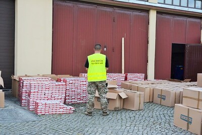 zabezpieczona kontrabanda 