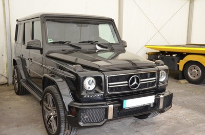 Skradziony samochód Mercedes Benz GL 500 