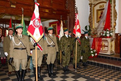 uroczystości związane z odsłonięciem pomnika "Inki" 