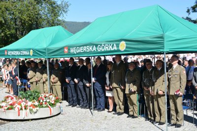 uroczyste obchody 77. rocznicy obrony Węgierskiej Górki 