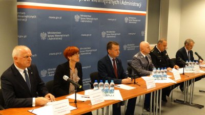 odprawa służb podległych MSWiA 