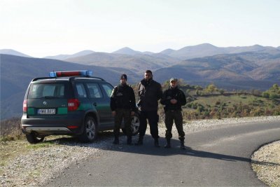 funkcjonariusze SG na misji w Macedonii 