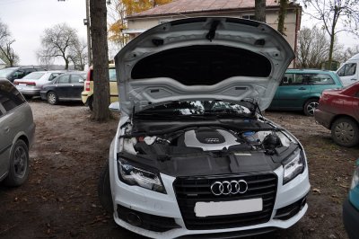 odzyskane luksusowe Audi A7 