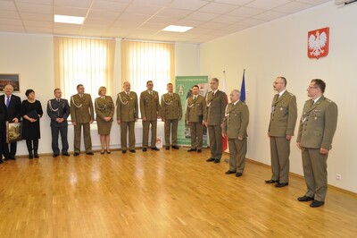 przekazanie obowiązków na stanowisku Komendanta Centrum Szkolenia SG