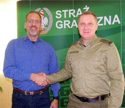 prof. Timothy Palmbach w Bieszczadzkim OSG