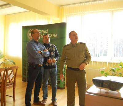 prof. Timothy Palmbach w Bieszczadzkim OSG