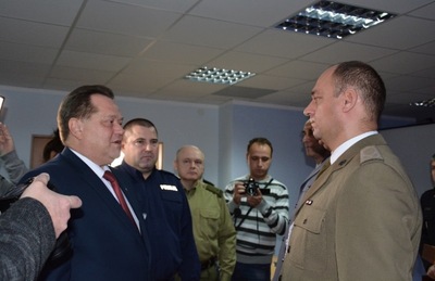 Minister SWiA wyróżnił funkcjonariusza Podlaskiego OSG