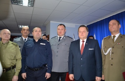 Minister SWiA wyróżnił funkcjonariusza Podlaskiego OSG