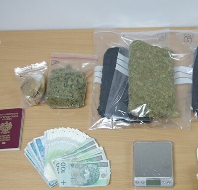 zatrzymana marihuana