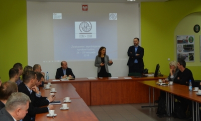 przedstawiciele IOM szkolili funkcjonariuszy Śląskiego OSG