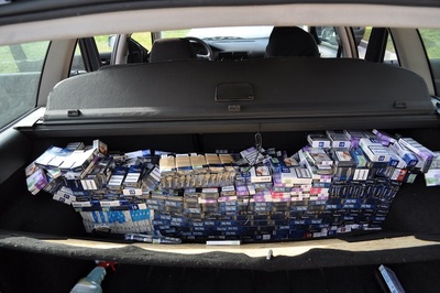 zabezpieczona kontrabanda