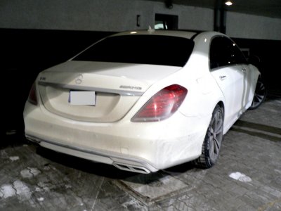 odzyskany Mercedes Benz S350 (r. prod. 2014) 