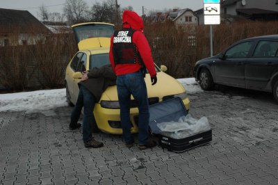 zatrzymanie jednego z podejrzanych 