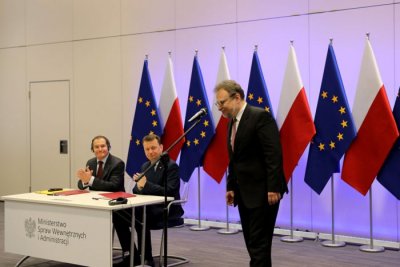 podpisanie umowy z FRONTEXEM 