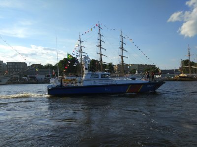 Straż Graniczna zapewniała bezpieczeństwo regat Tall Ship Races Szczecin` 2017 
