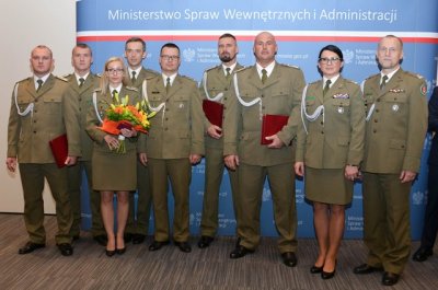Wyróżnieni funkcjonariusze SG 
