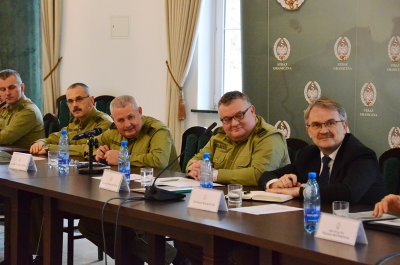 Odprawa służbowa kadry kierowniczej SG 