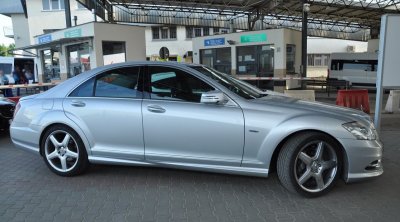 odzyskany mercedes 