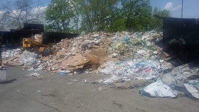 sortownia śmieci 