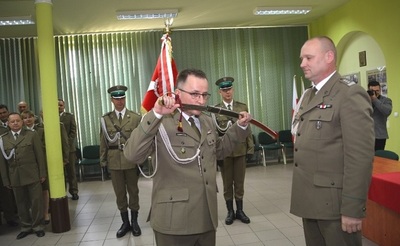 pożegnanie z mundurem Zastępcy Komendanta ŚlOSG