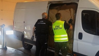 tytoń zabezpieczony przez funkcjonariuszy NoOSG 