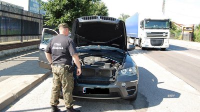 odzyskane BMW X5 