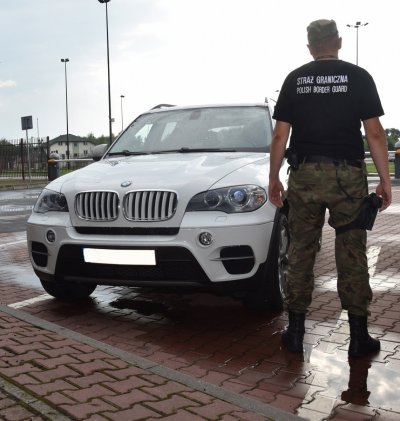 odzyskane BMW X5 