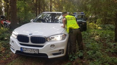 odzyskane BMW X5 