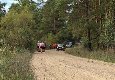 Inauguracja biegu sztafetowego „Wokół Niepodległej” 