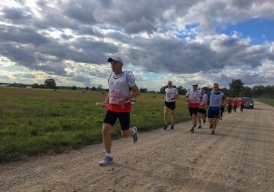 Inauguracja biegu sztafetowego „Wokół Niepodległej” 