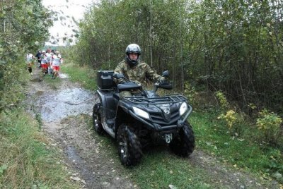 sztafeta Straży Granicznej "Wokół Niepodległej" 