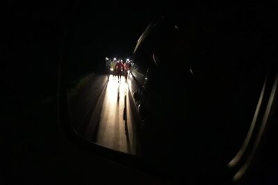 Byle do rana. (Bieszczadzki OSG, 25/26.09.2018)