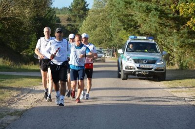 Trzeba zdążyć na czas na punkt zmiany, (Podlaski OSG, 22.09.2018 ok. g. 17.00)