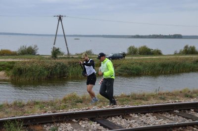 PSG Narewka. Bieg jak życie. Prowadzi różnymi... torami. (Podlaski OSG, 23.09.2018 ok. g. 10.30)