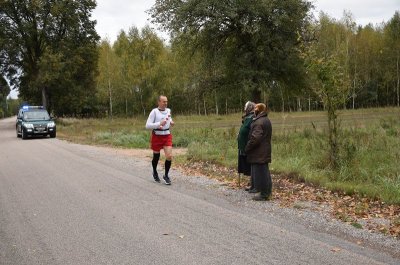 Dubicze Cerkiewne. Na żadnej imprezie sportowej nie może zabraknąć kibiców. Choćby kilku. (Podlaski OSG, 23.09.2018 ok. g. 17.30)
