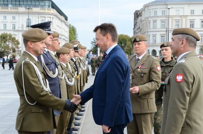 Podpisanie porozumienia z Wojskami Obrony Terytorialnej 