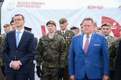 Podpisanie porozumienia z Wojskami Obrony Terytorialnej 