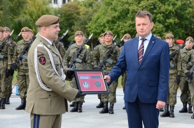 Podpisanie porozumienia z Wojskami Obrony Terytorialnej 