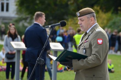 Podpisanie porozumienia z Wojskami Obrony Terytorialnej 