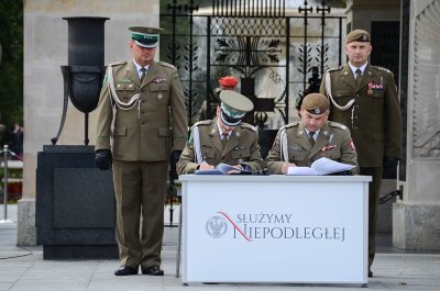 Podpisanie porozumienia z Wojskami Obrony Terytorialnej 