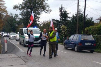 Goleszów/Cieszyn. Biegowy fast-food, czyli szybki i zdrowy posiłek na trasie. (Śląski OSG, 29.09.2018 ok. g. 9.50)