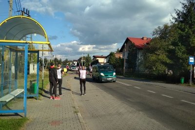 Gorzyczki. Niech was nie zmyli przystanek, My czekamy na sztafetę. (Śląski OSG, 29.09.2018 ok. g. 17.00)