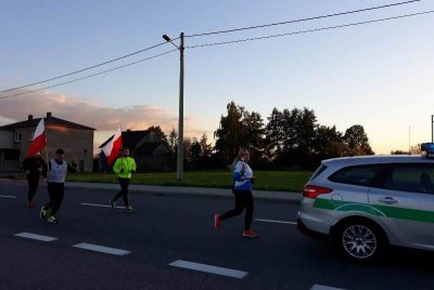 Krzyżanowice. "Już zachodzi czerwone słoneczko za zielonym gajem..." (Śląski OSG, 29.09.2018 ok. 18.30)
